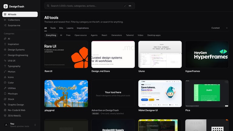 DesignTrash project